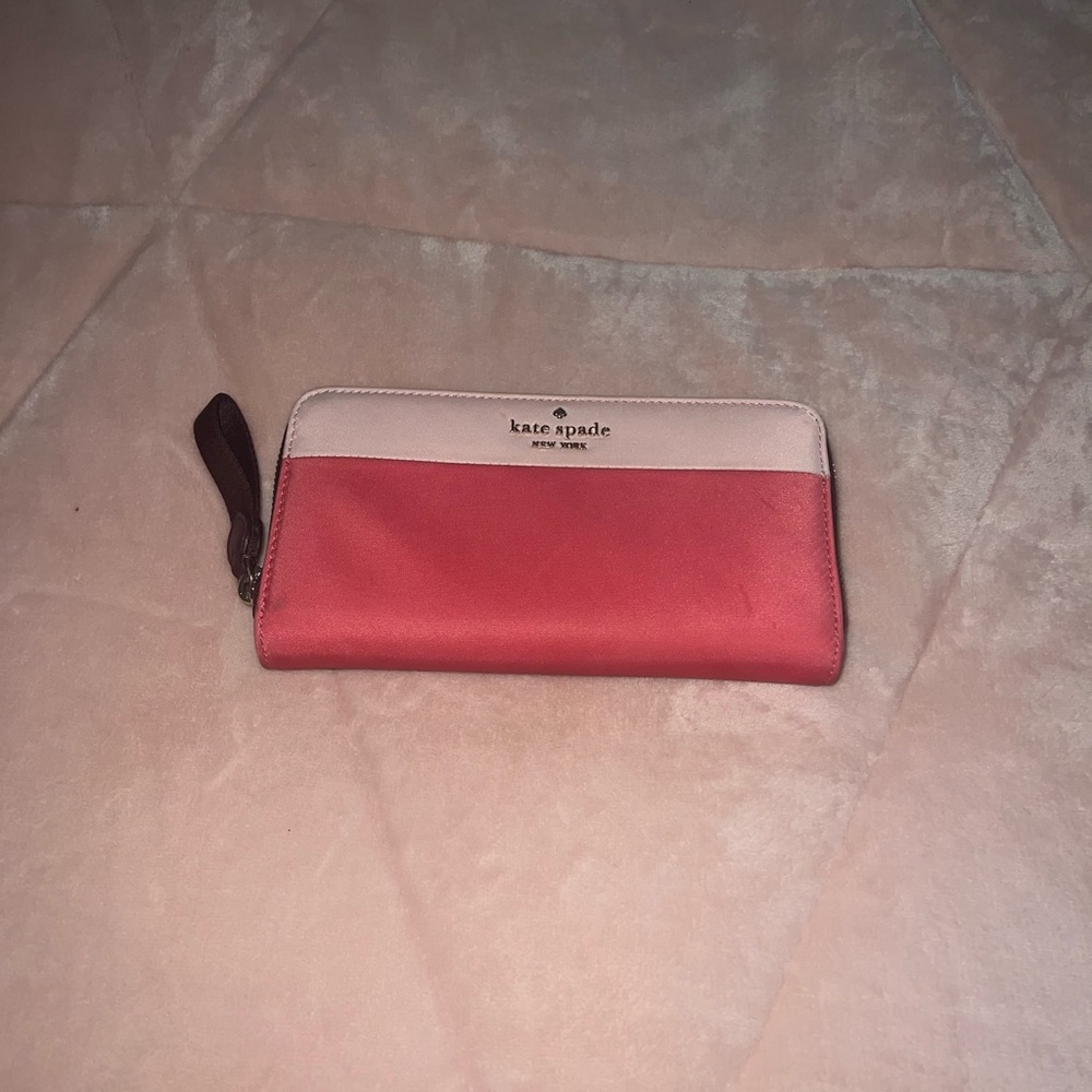 Kate spade pink wallet!